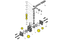 983053 - Kit de joints pour vannes 702DM-703DM