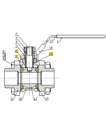 98044- Kit de joints pour séries 744-790-791-792-796-797-798