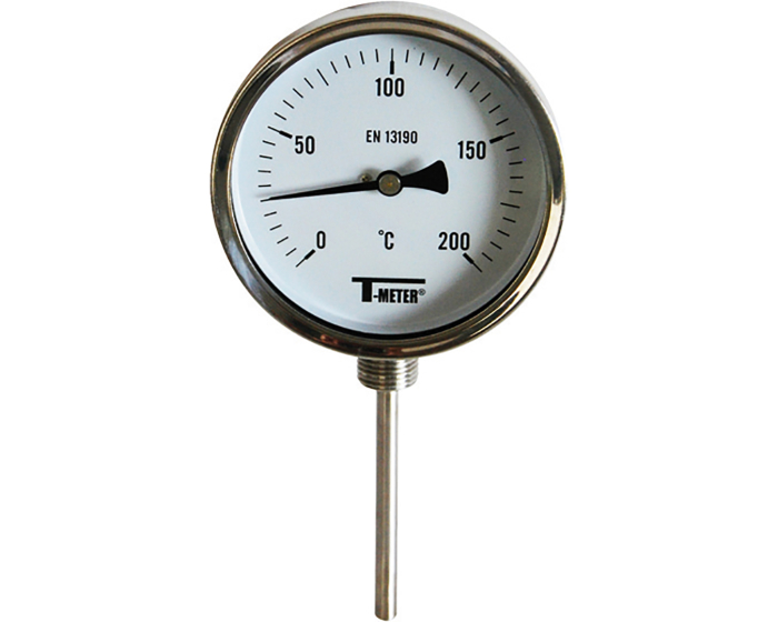 Thermomètre bimétallique à cadran raccord radial Série 1680