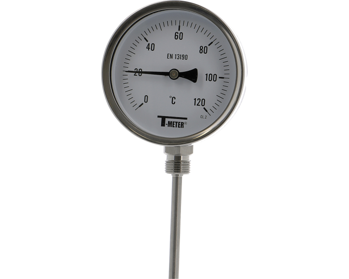 Thermomètre bimétallique à cadran raccord radial Série 1681